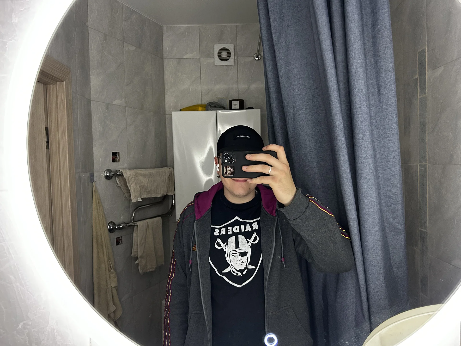Зип худи adidas L - миниатюра 3
