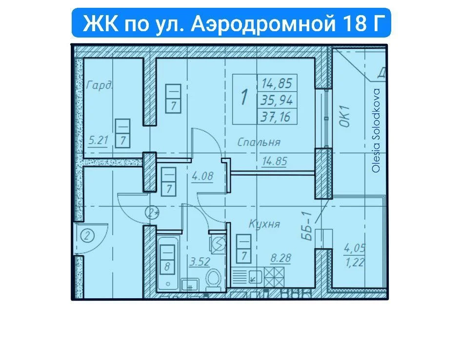 Квартира в новостройке - миниатюра 12
