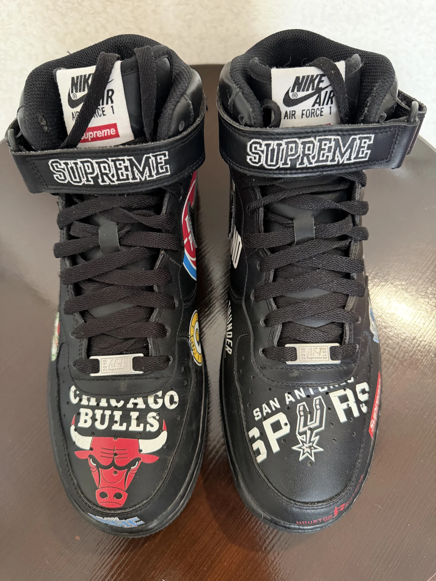 Nike Air Force 1 Mid x Supreme x NBA - миниатюра 2