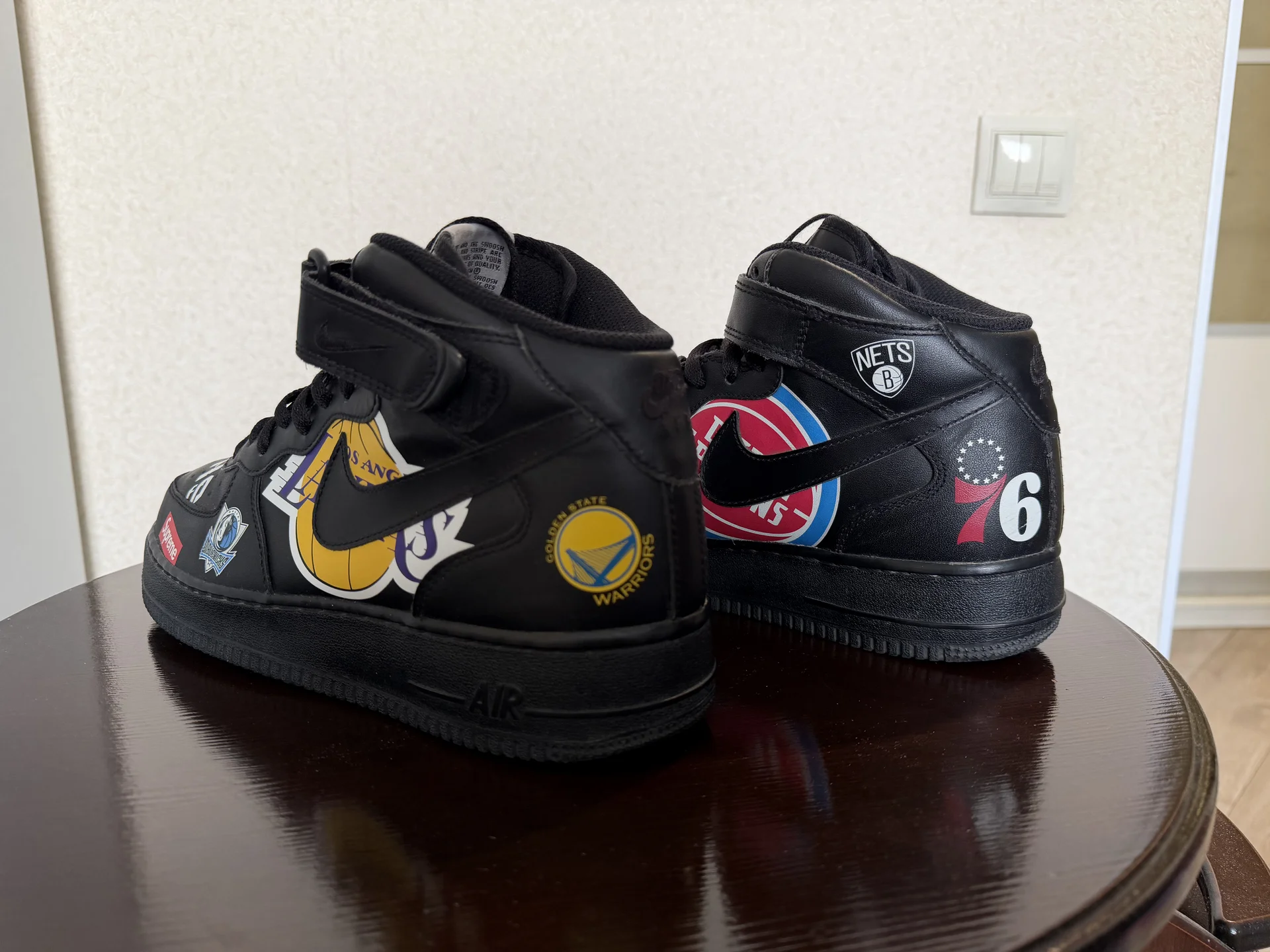 Nike Air Force 1 Mid x Supreme x NBA - миниатюра 3