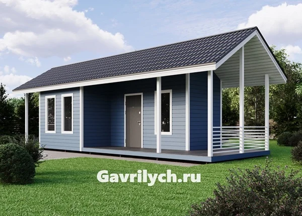 Хозблок "Гулливер с террасой" от 20 м2 - миниатюра 3