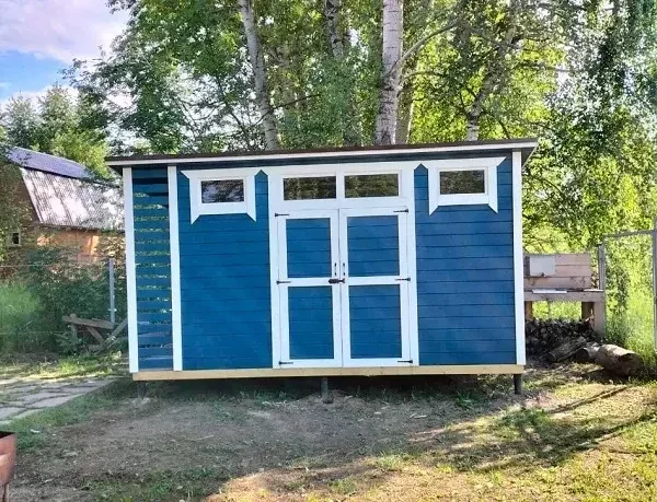 Хозблок "Садовод с дровником" от 9 м2 - миниатюра 6