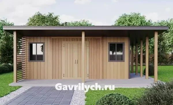 Хозблок "Куба" от 12 м2 - миниатюра 2