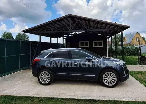 Хозблок с навесом для авто № 1 от 20 м2 - миниатюра 13
