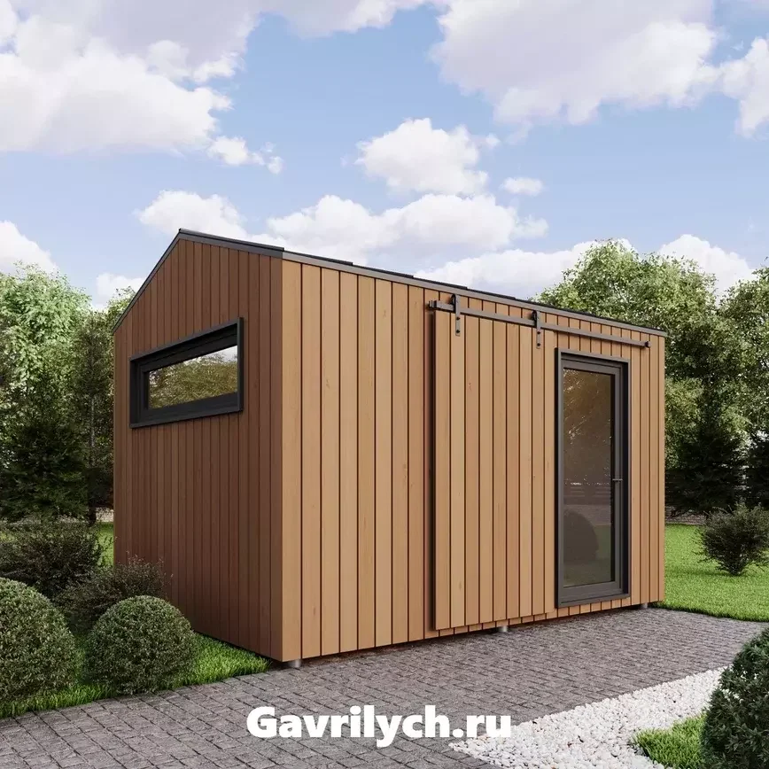 Хозблок Барн Скандинавский от 12 м2 - миниатюра 6