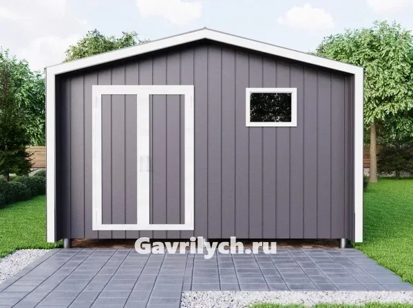 Хозблок "Барнхаус" без террасы от 12 м2 - миниатюра 3