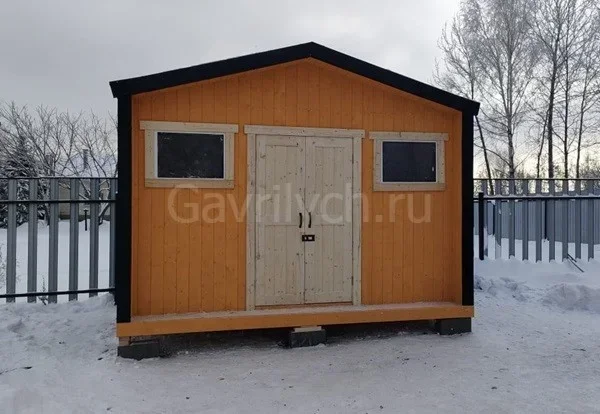 Хозблок "Барнхаус" из профлиста от 8 м2 - миниатюра 5