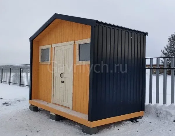 Хозблок "Барнхаус" из профлиста от 8 м2 - миниатюра 6