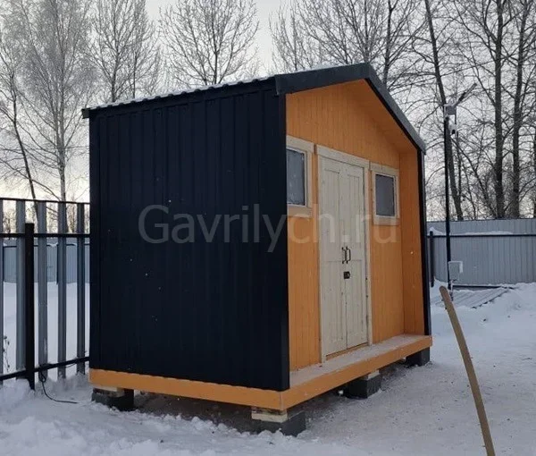 Хозблок "Барнхаус" из профлиста от 8 м2 - миниатюра 7
