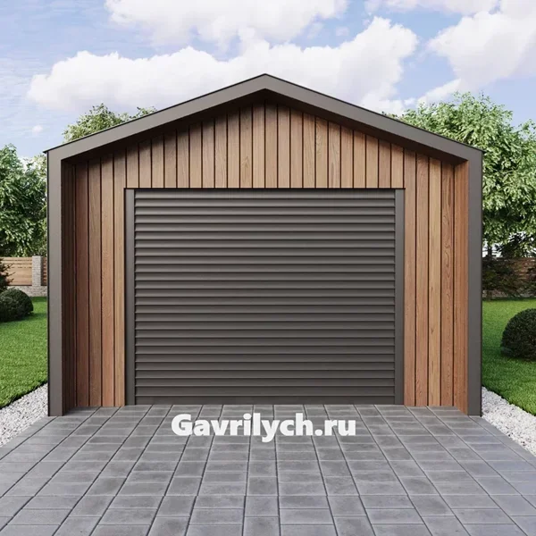 Гараж в стиле Барнхаус - миниатюра 5