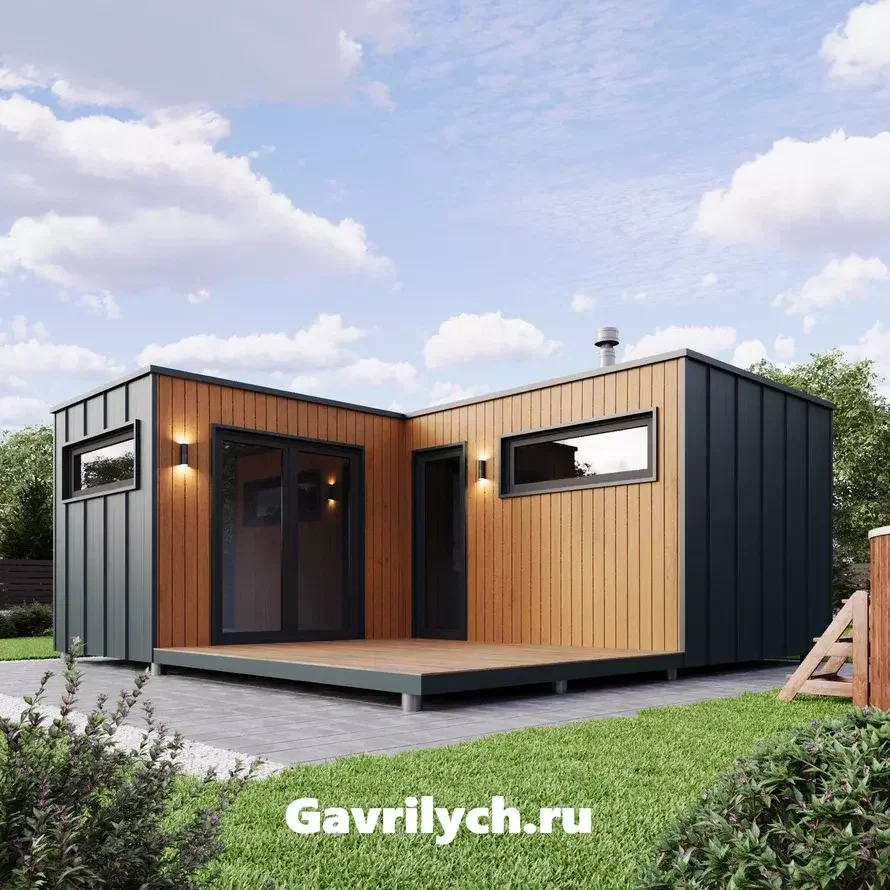 Баня Карельский Хай-Тек от 35 м2 - миниатюра 5