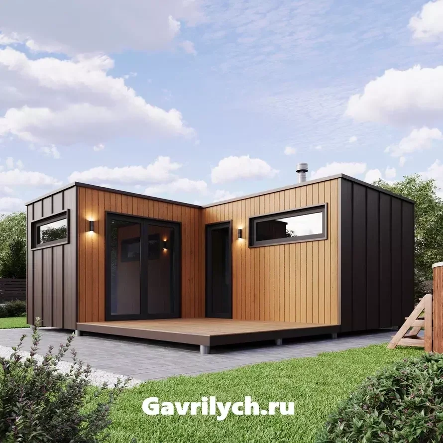 Баня Карельский Хай-Тек от 35 м2 - миниатюра 6