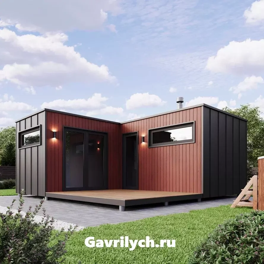 Баня Карельский Хай-Тек от 35 м2 - миниатюра 7