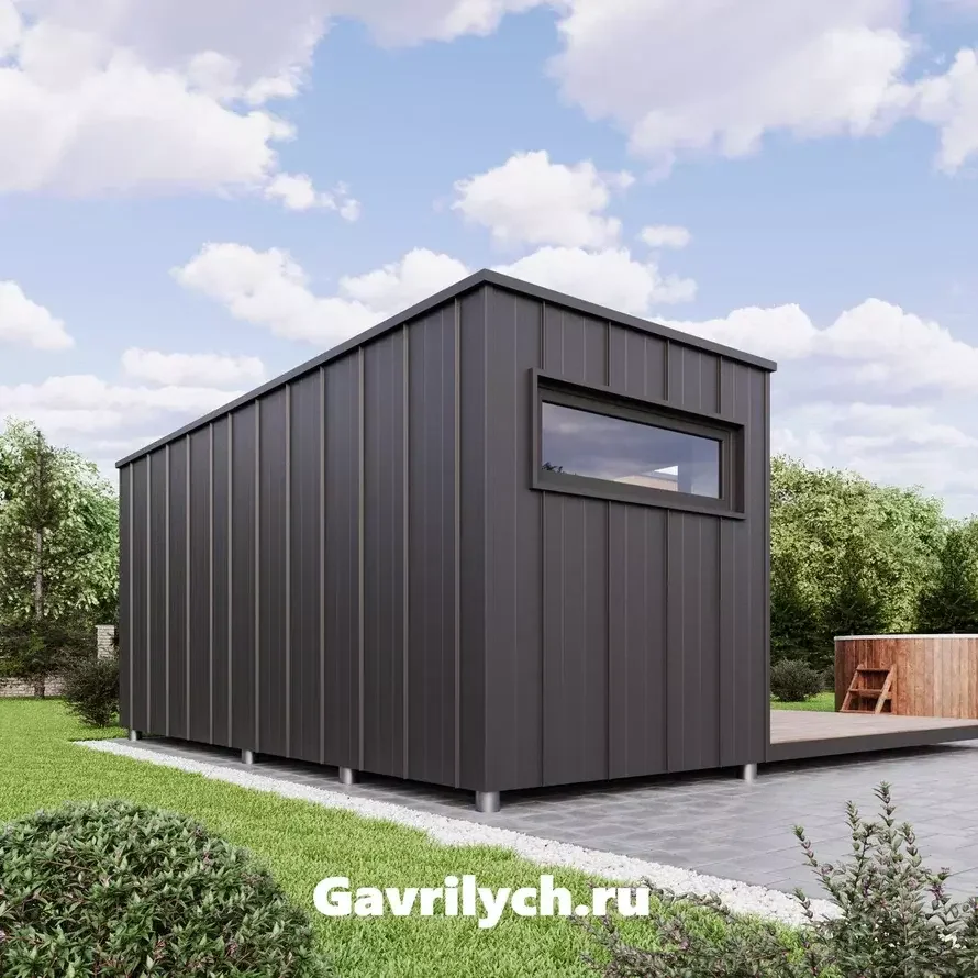 Баня Карельский Хай-Тек от 35 м2 - миниатюра 8
