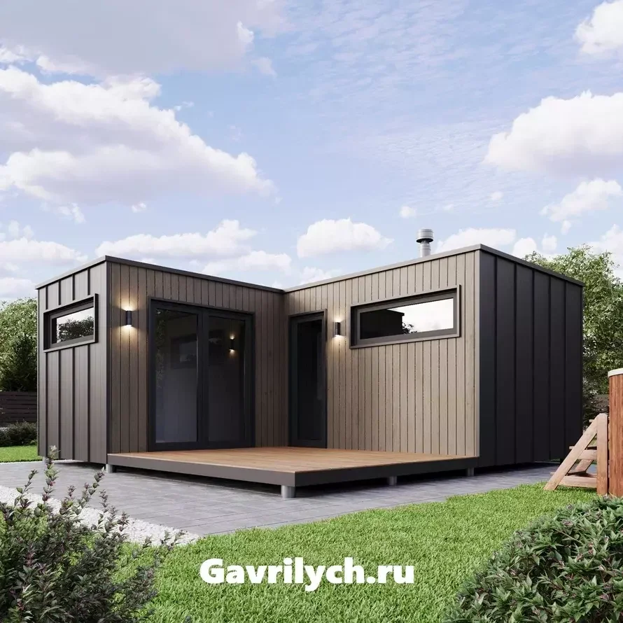 Баня Карельский Хай-Тек от 35 м2 - миниатюра 11