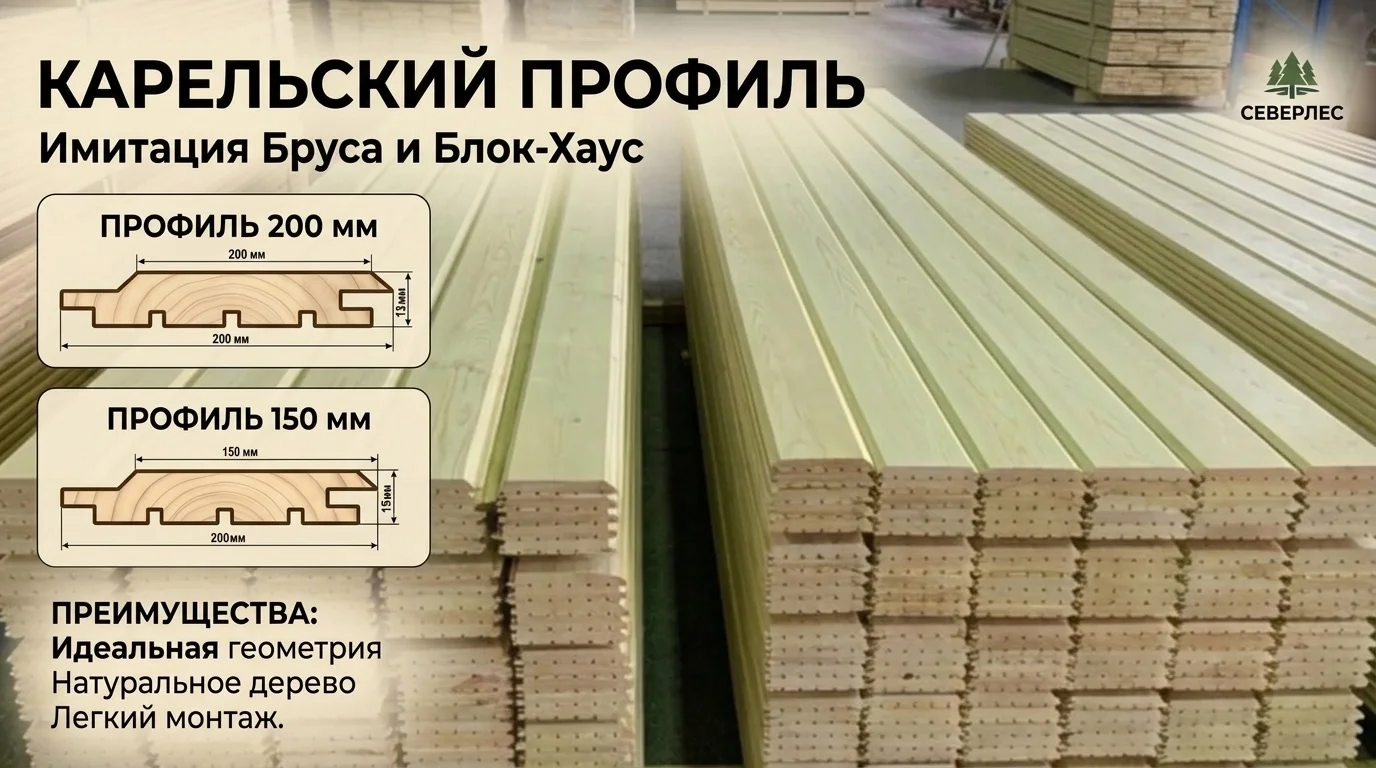 Имитация бруса рау-хаус 16-140-6 - миниатюра 3