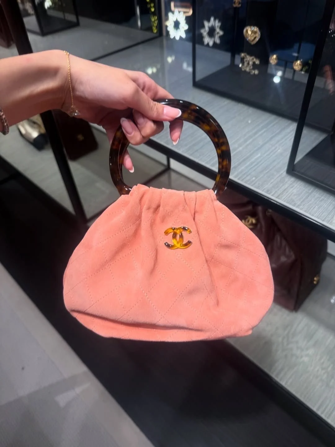 Chanel замшевая сумка 2026 - миниатюра 3