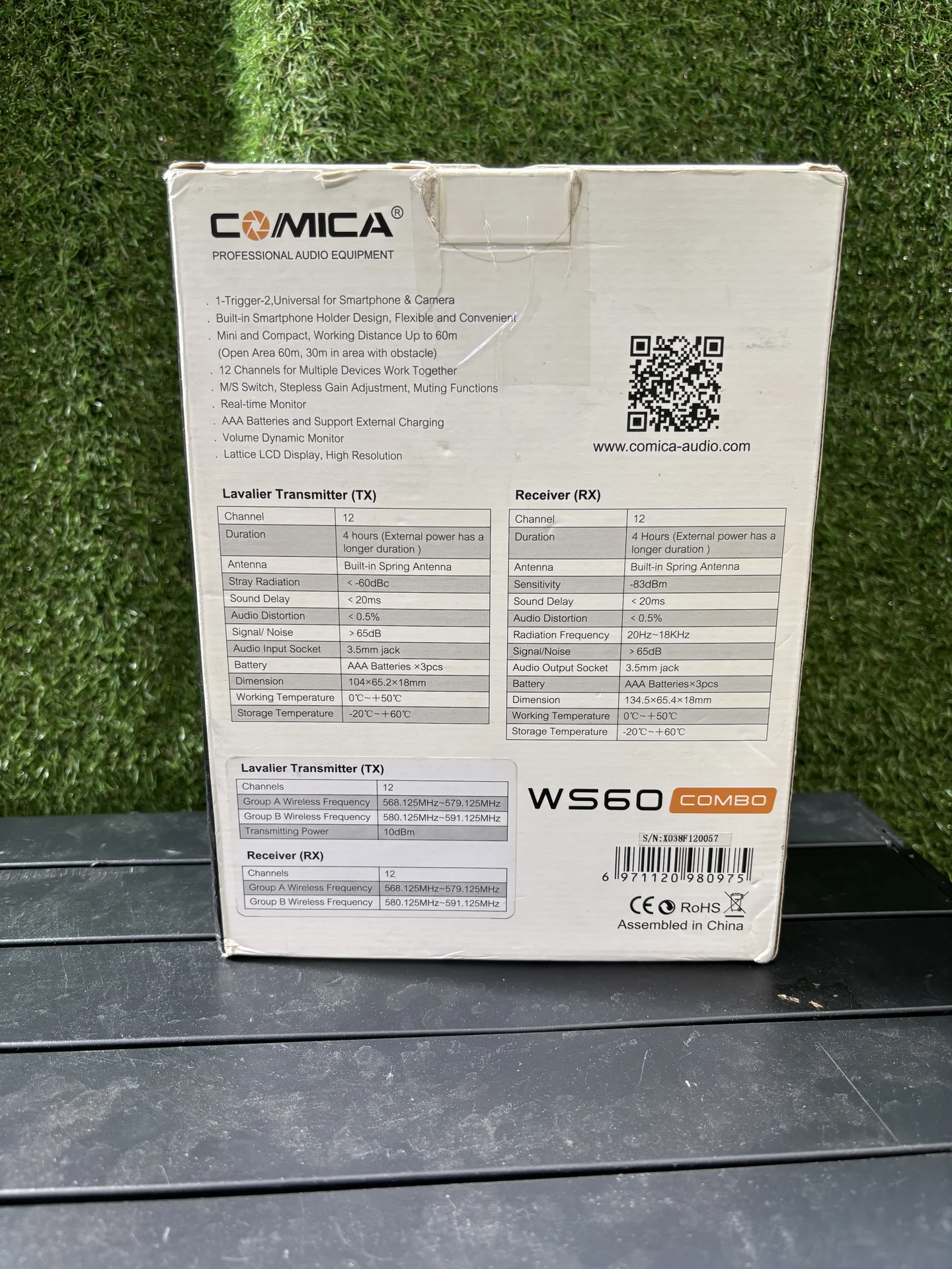 Радиосистема comica ws60 - миниатюра 3
