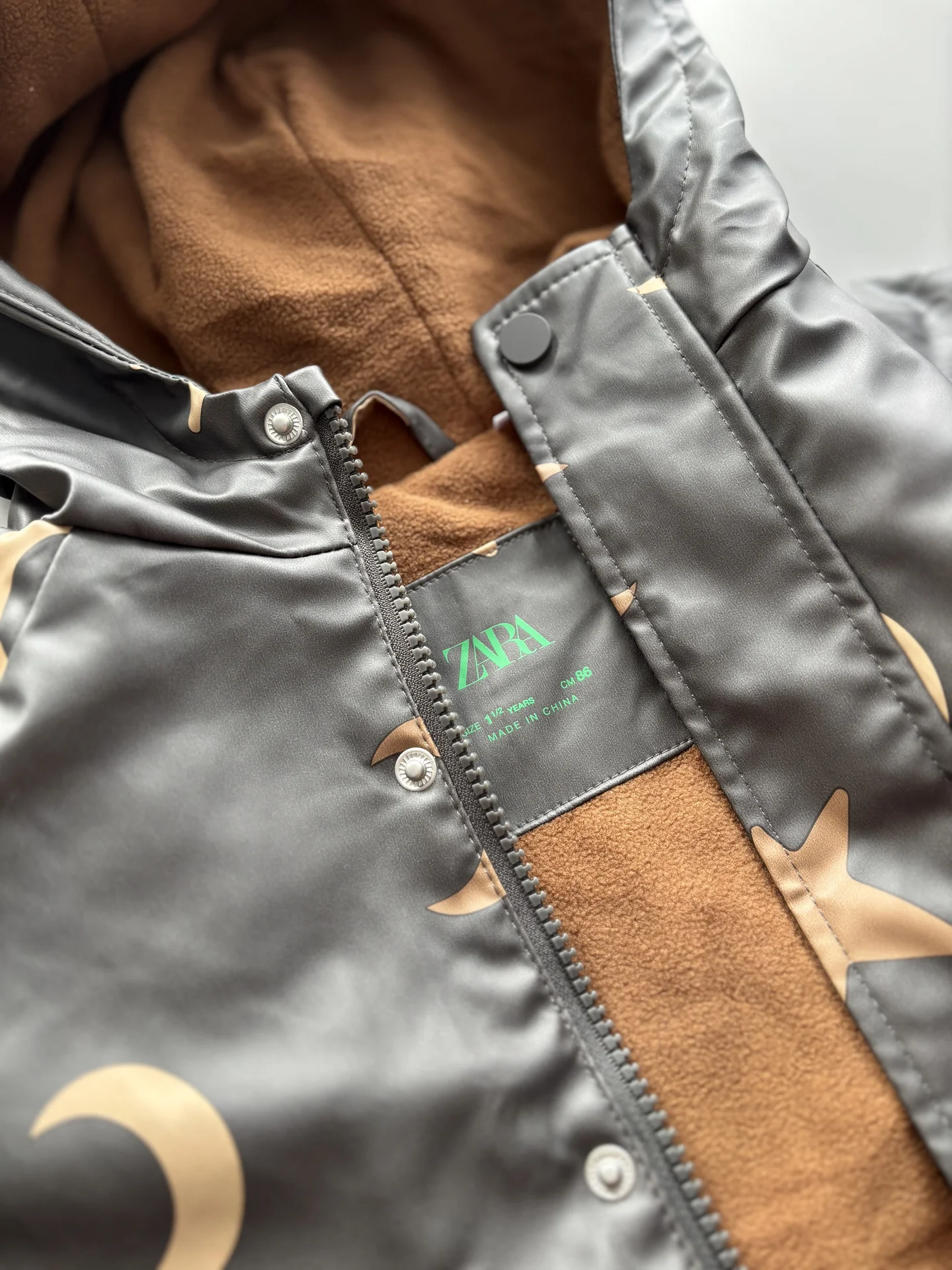 Куртка плащ ZARA 86/98/110/116 - миниатюра 2