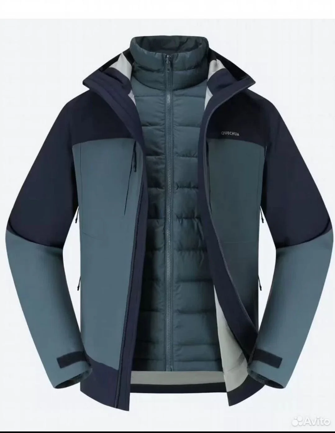 Куртка мембранная Decathlon Quechua -10C 3-in-1 - миниатюра 2