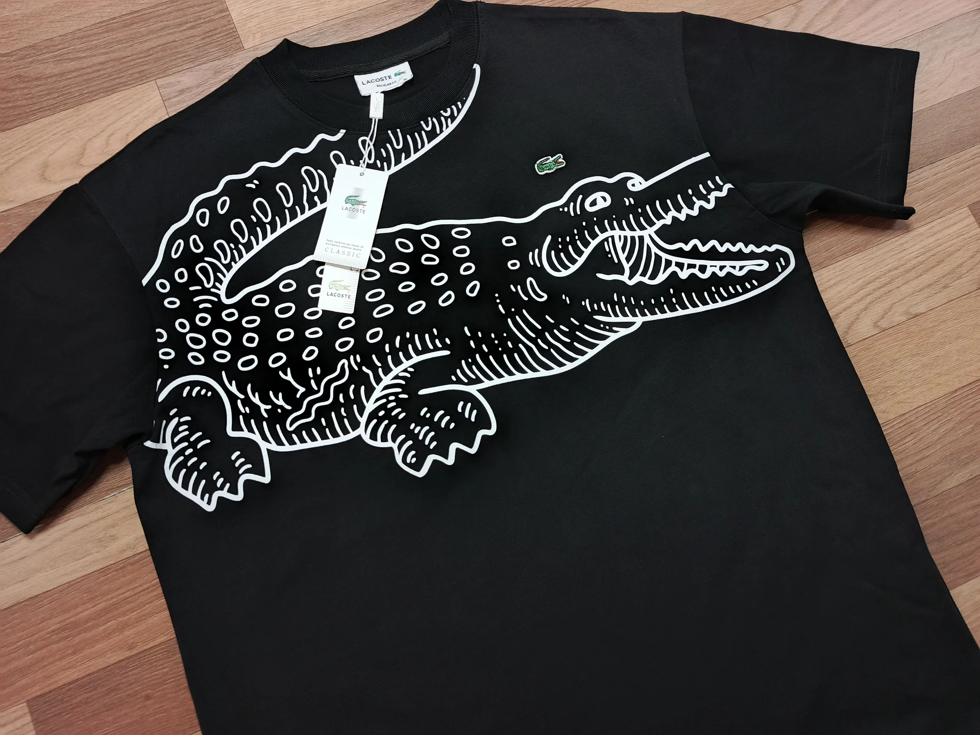 Футболка Lacoste оверсайз - миниатюра 3