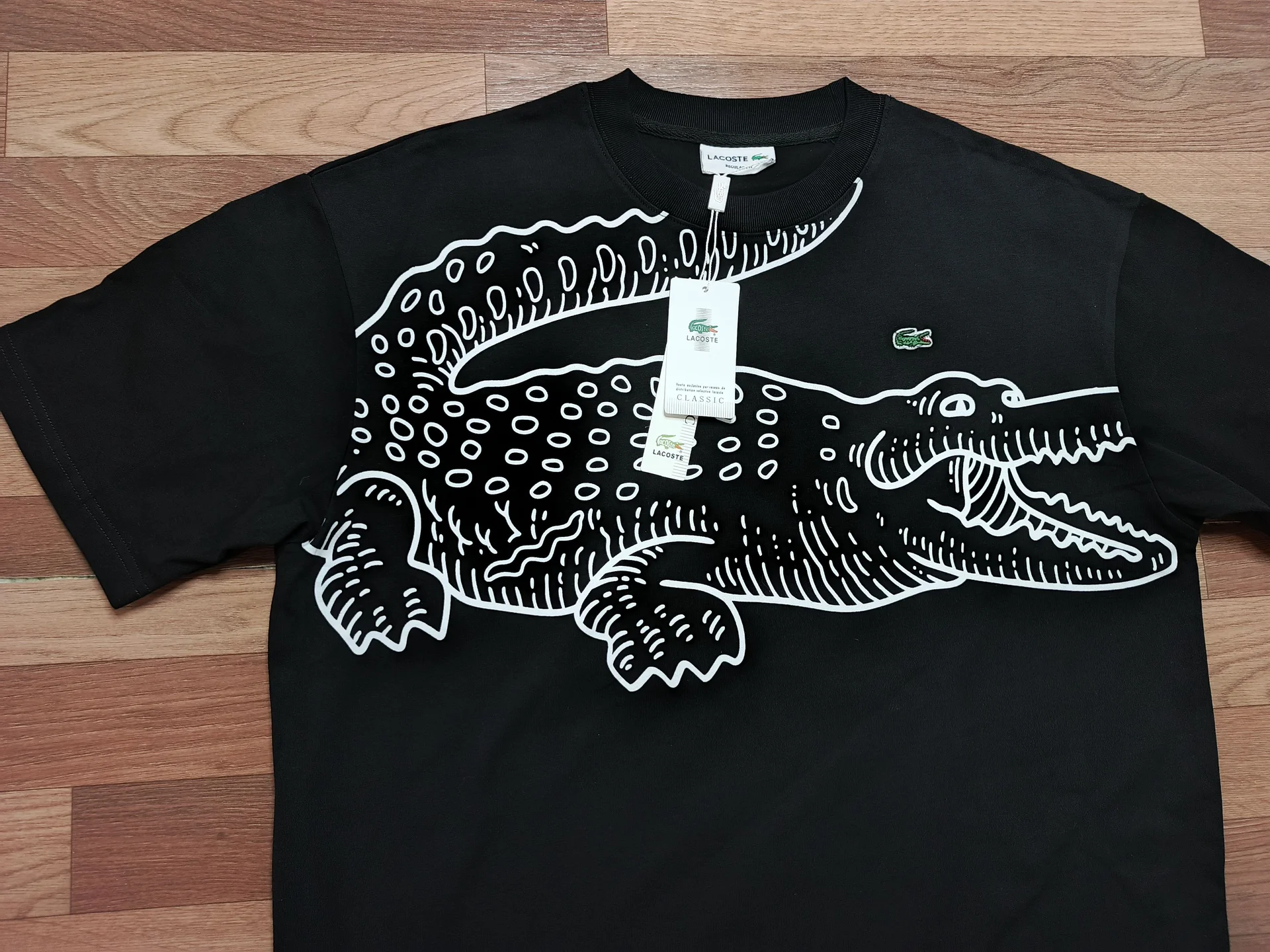 Футболка Lacoste оверсайз - миниатюра 4