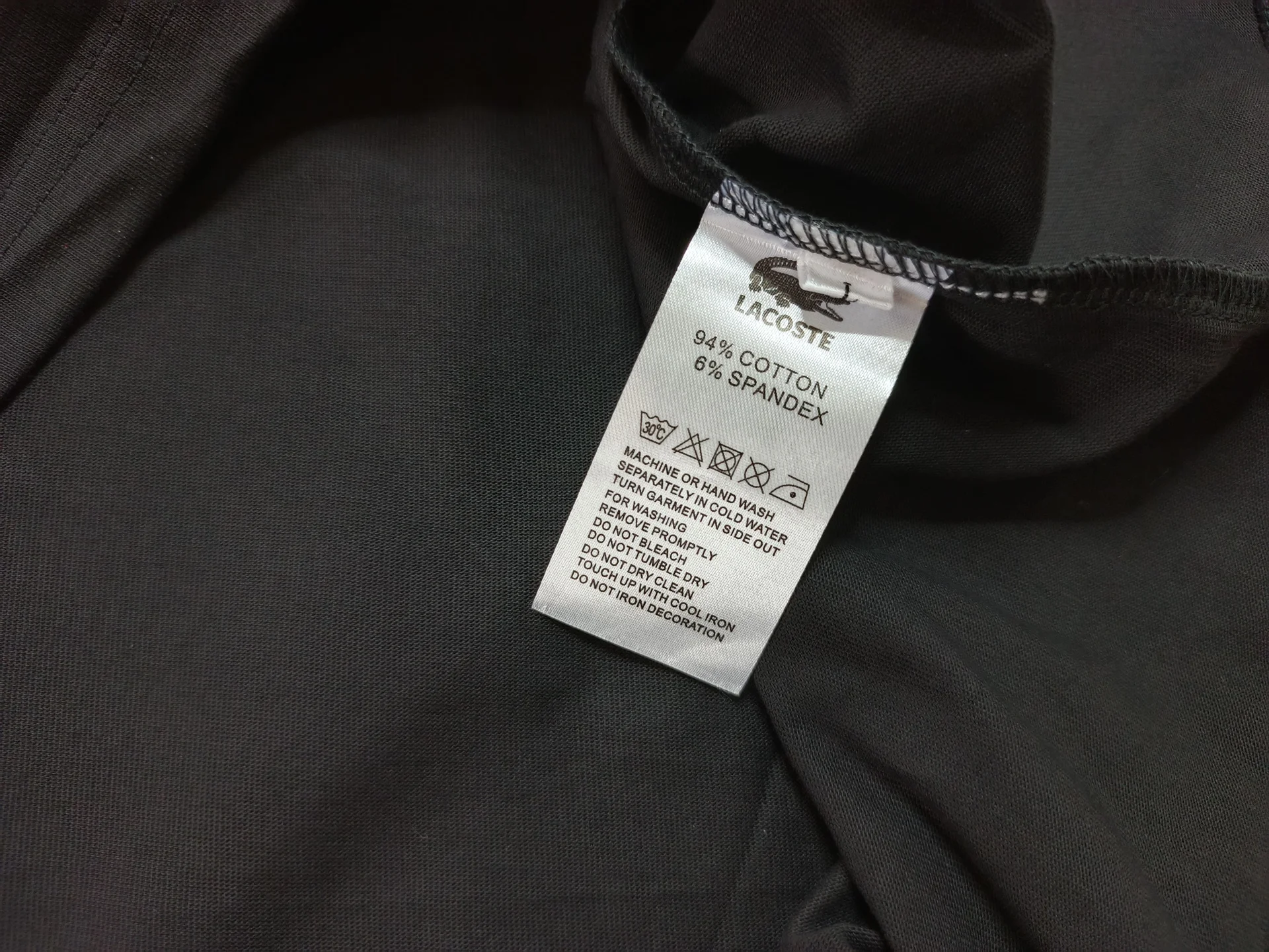 Футболка Lacoste оверсайз - миниатюра 6