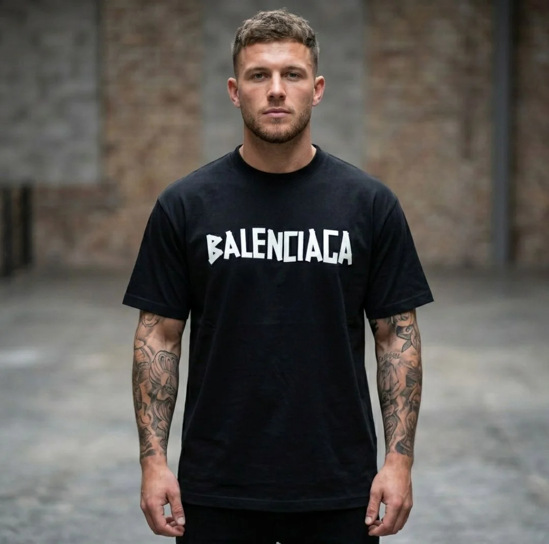 Футболка оверсайз Balenciaga - миниатюра 9