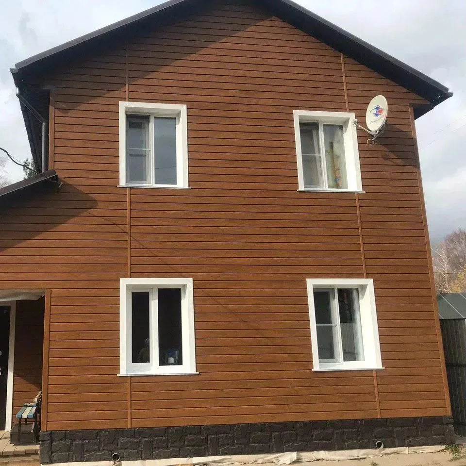 Сайдинг металлический под Брус - миниатюра 8