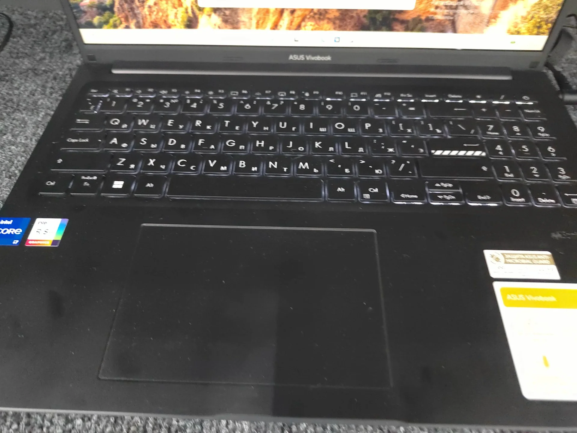 Мощный офисный ноутбук asus - миниатюра 3