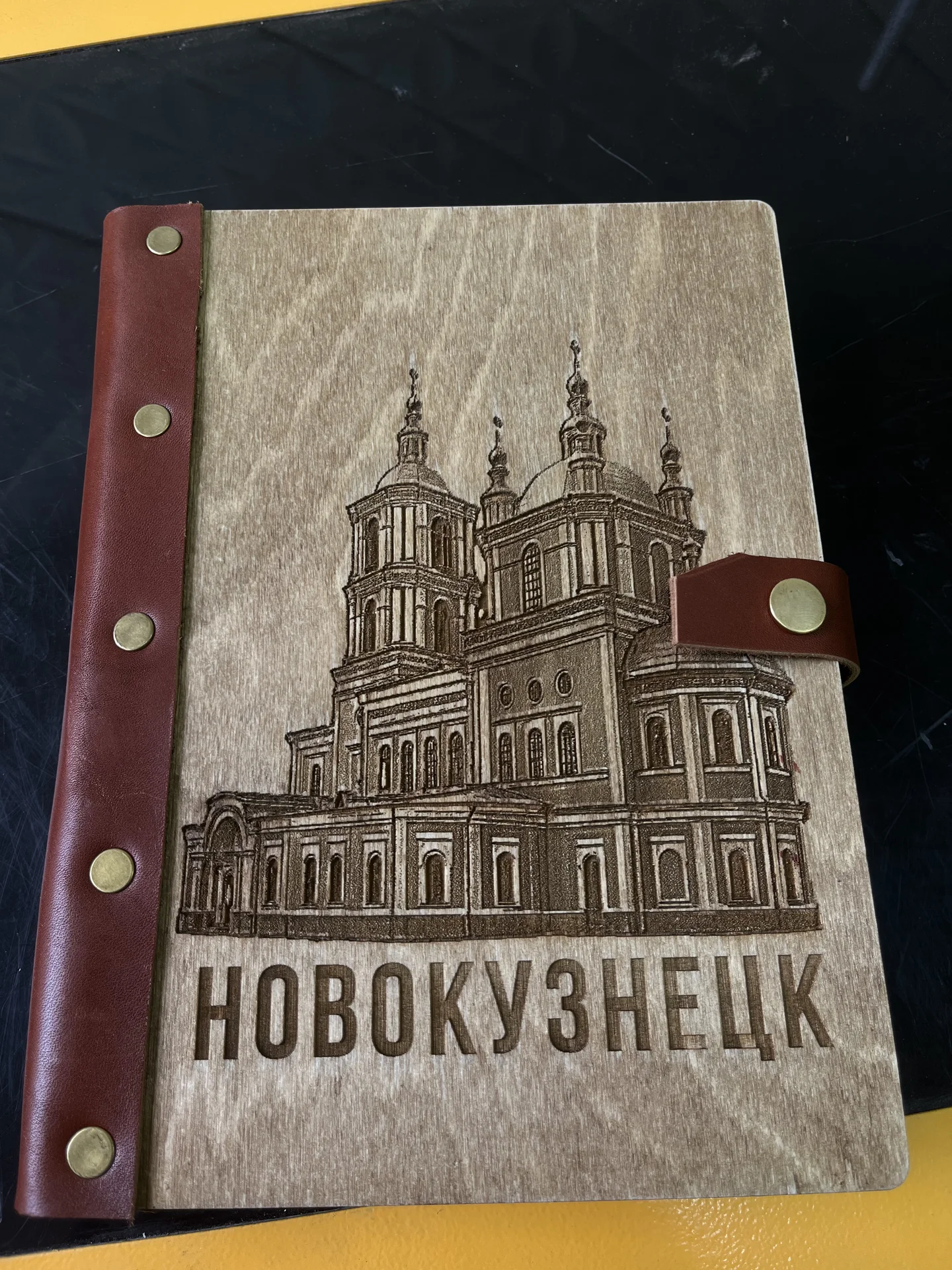 Блокнот ручной работы/кожа/подарок - миниатюра 5