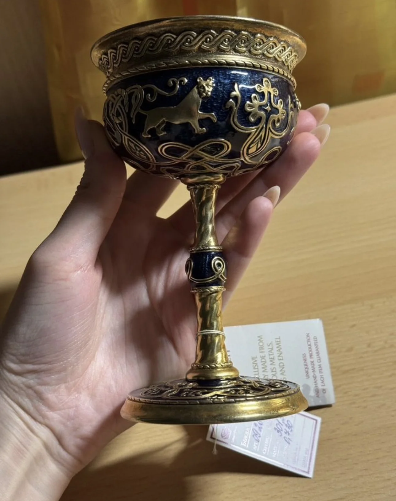 Серебряный бокал - миниатюра 5