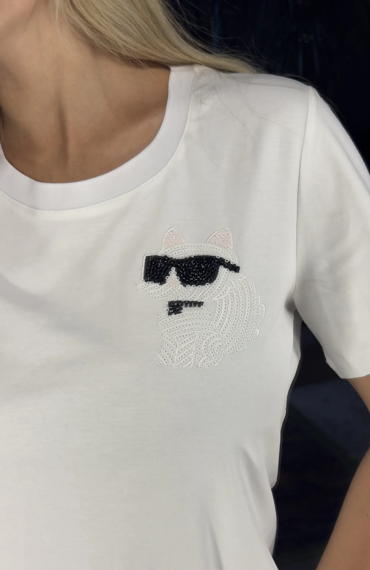 футболка karl lagerfeld оригинал - миниатюра 2