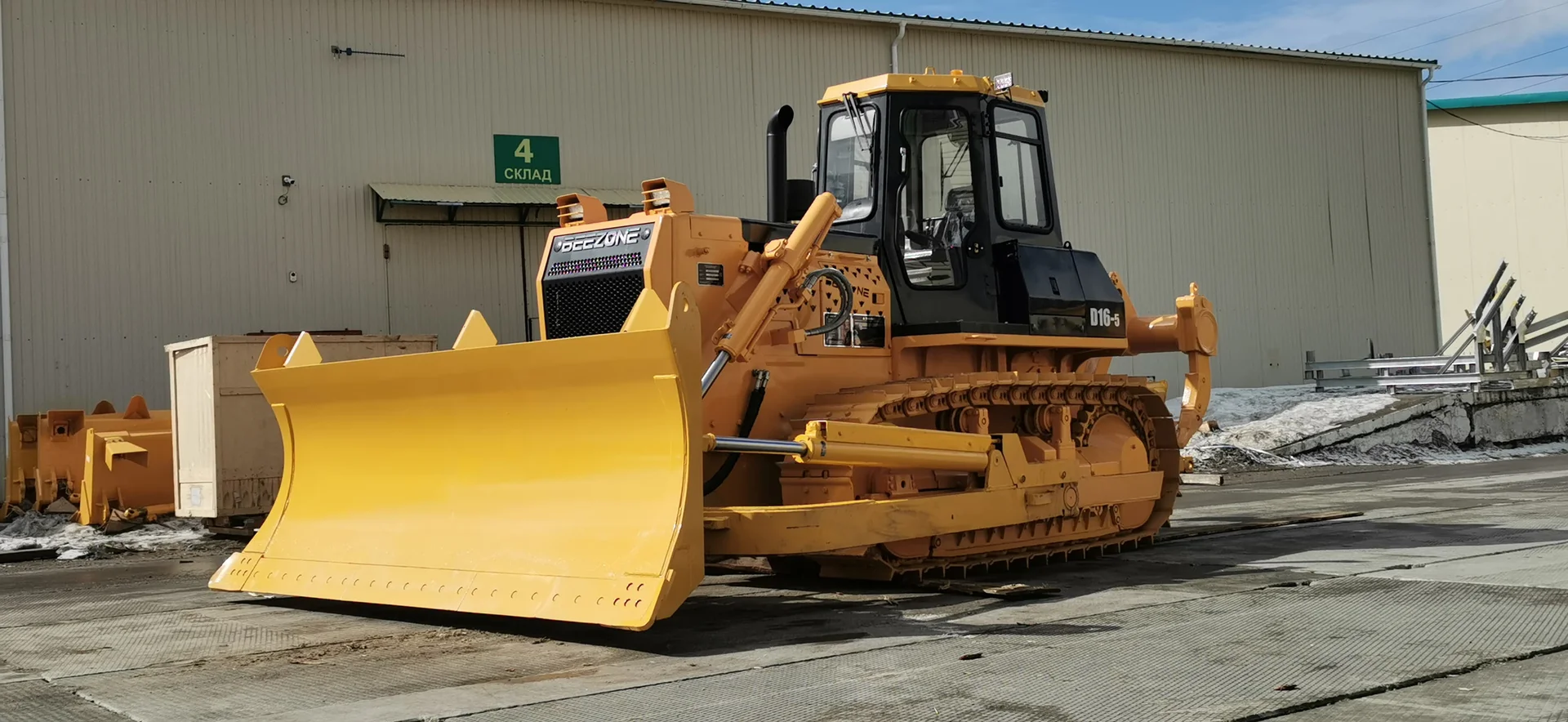 Гусеничный бульдозер BEEZONE D16-5 PA - миниатюра 9