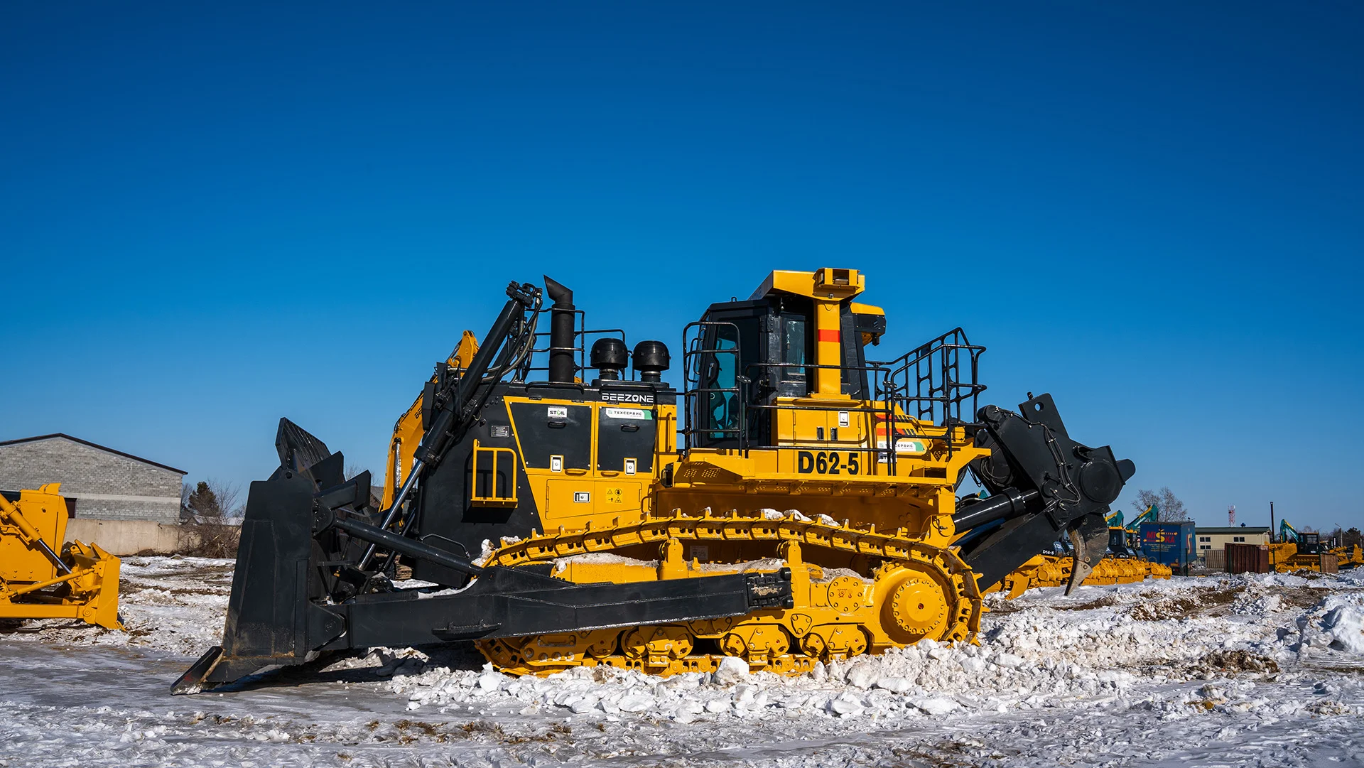 Бульдозер гусеничный BEEZONE D62-5 - миниатюра 3