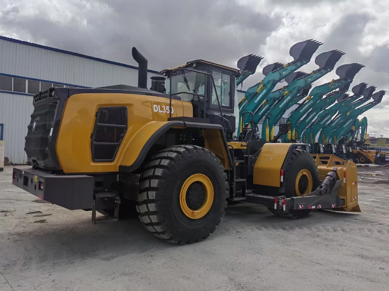 Бульдозер колёсный BEEZONE DL350 - миниатюра 6