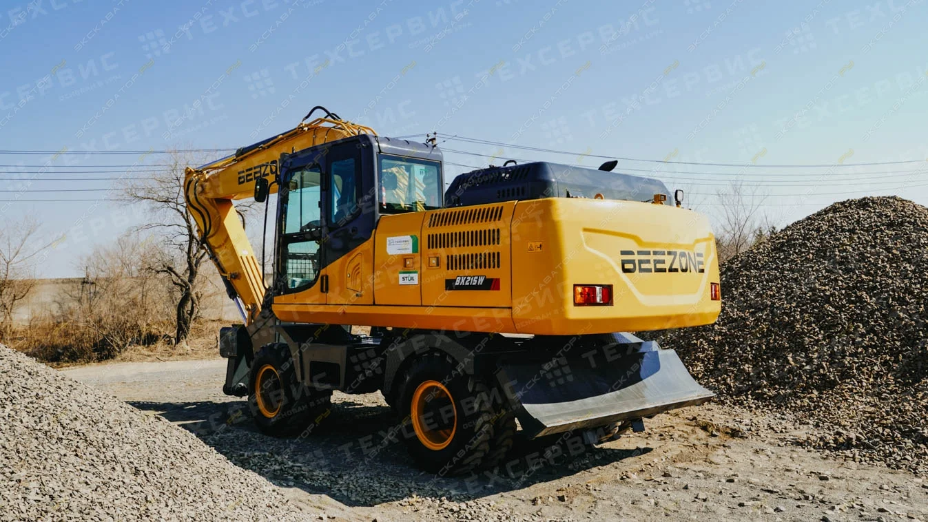 Экскаватор Beezone BX215W - миниатюра 2