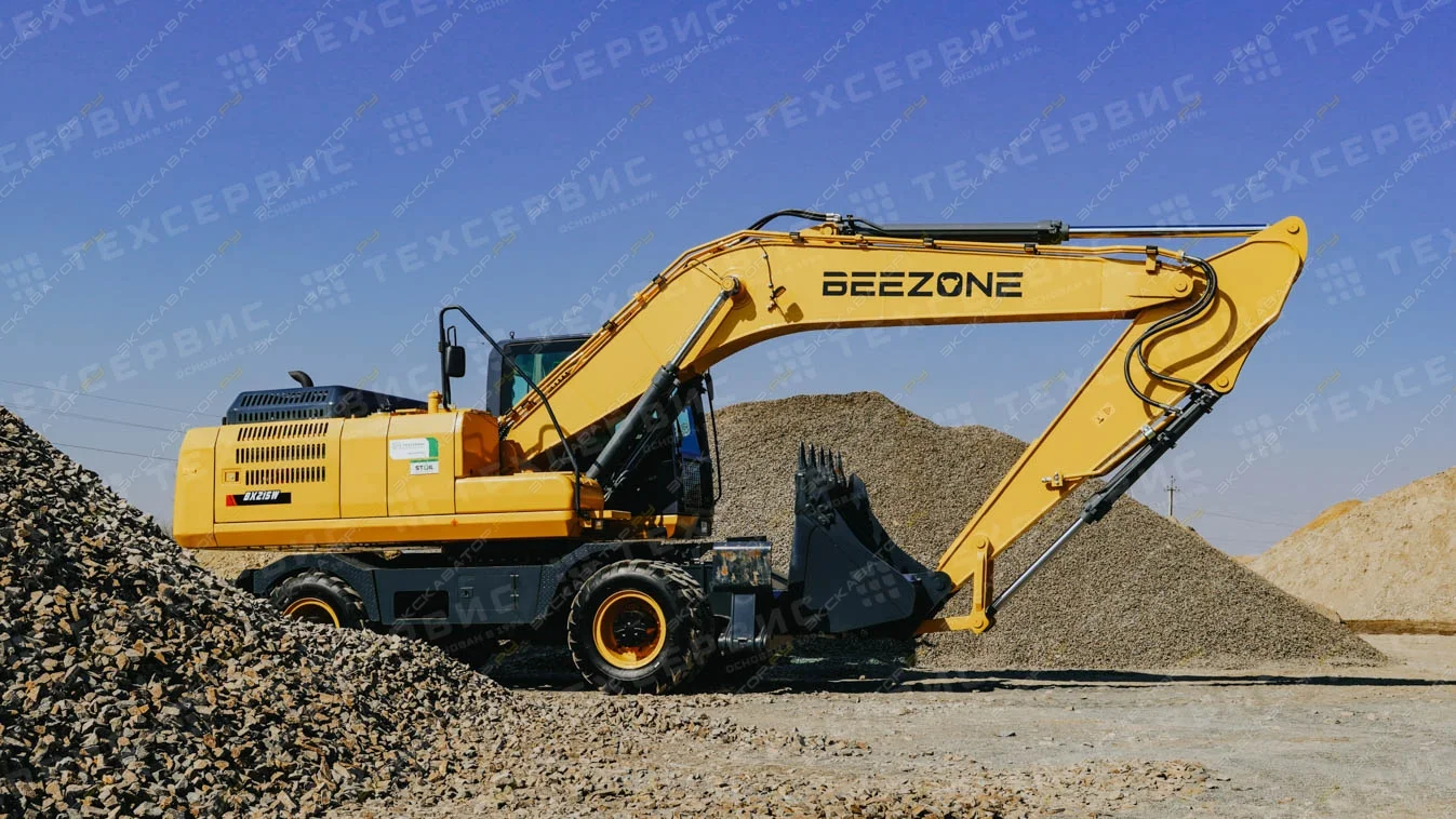 Экскаватор Beezone BX215W - миниатюра 4