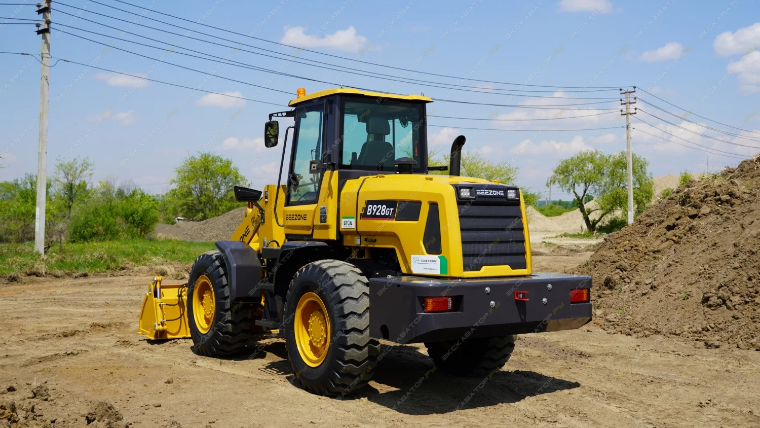 Фронтальный погрузчик Beezone B928GT новый 2024 г.в. - миниатюра 4