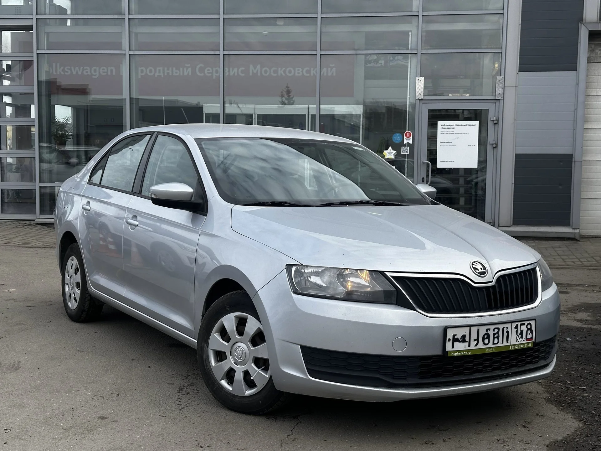 Skoda rapid в аренду Санкт-Петербург