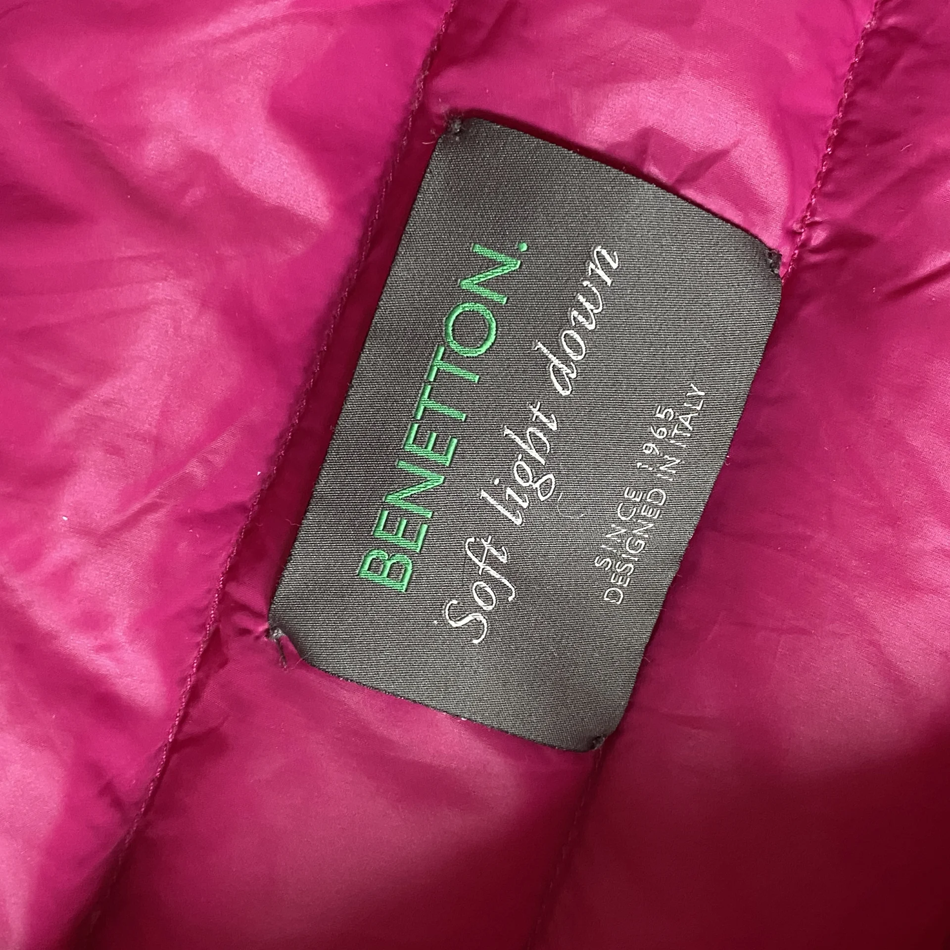 Куртка Benetton поддёва пух 42 - миниатюра 3