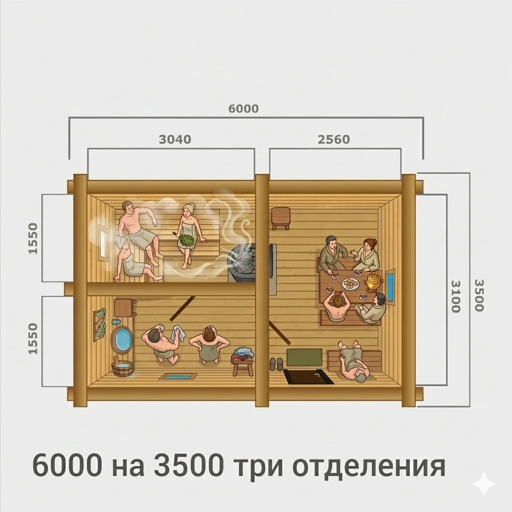 Бани из бруса с доставкой - миниатюра 6