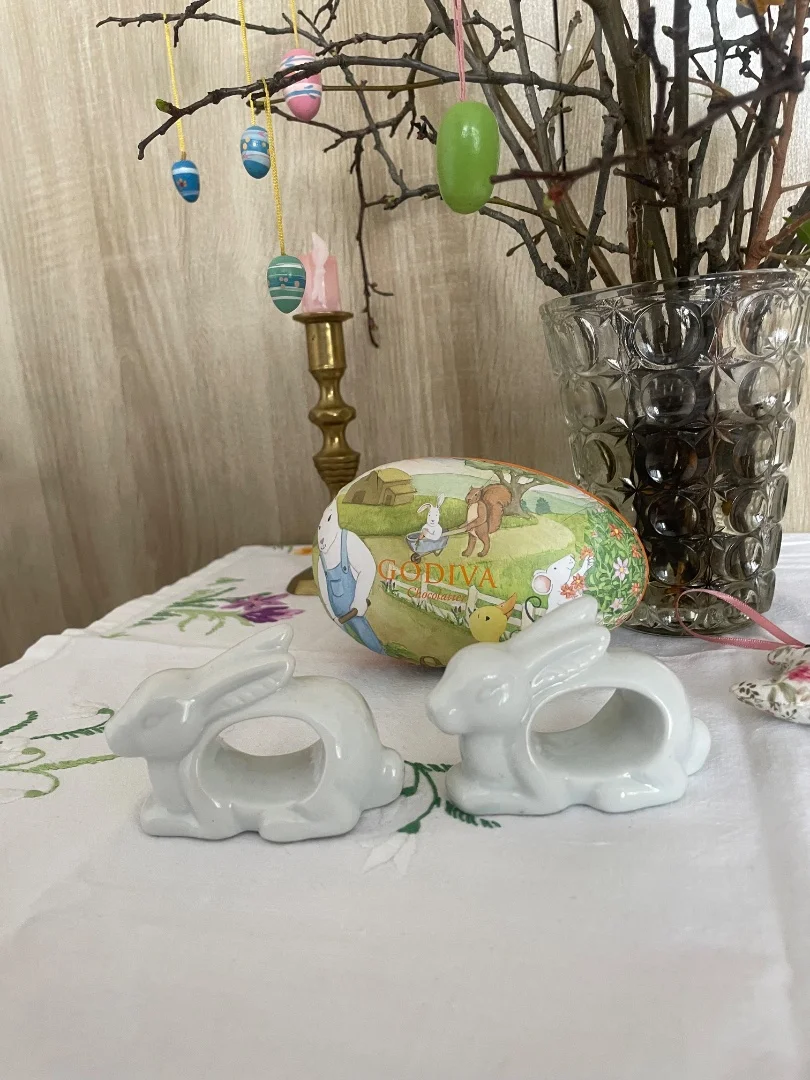 Кольца для салфеток фарфор - миниатюра 2