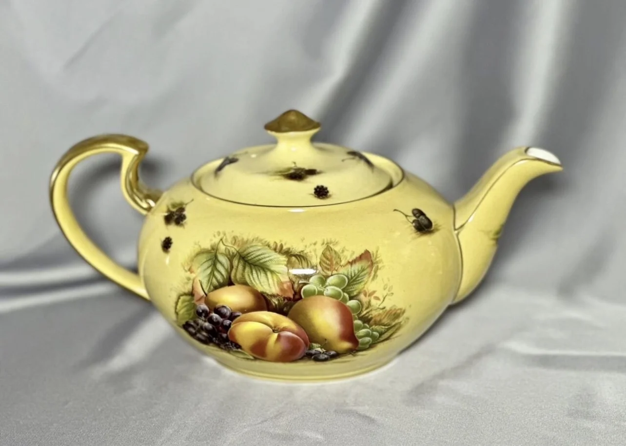 Чайный сервиз фарфор Aynsley Orchard Gold - миниатюра 2