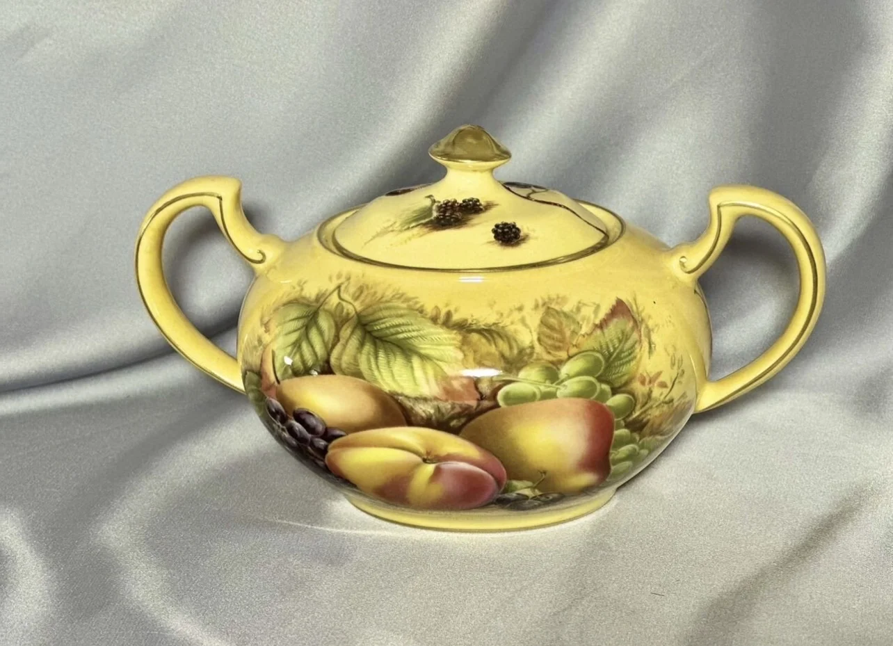 Чайный сервиз фарфор Aynsley Orchard Gold - миниатюра 3