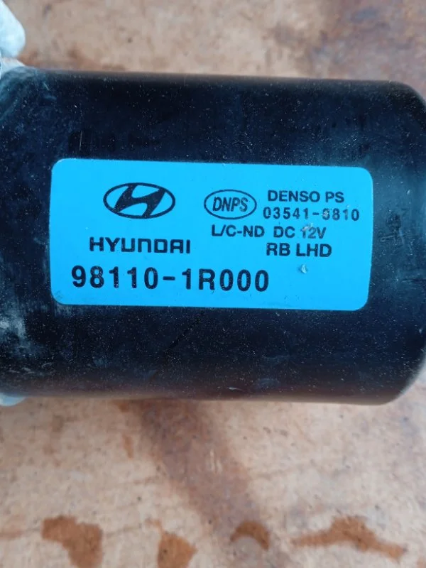 Мотор дворников Hyundai солярис СЕДАН 1.6 G4FC - миниатюра 2