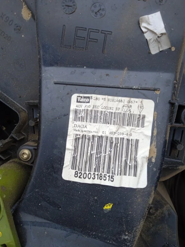 Корпус печки RENAULT логан СЕДАН 1.4 K7JA710 2006 - миниатюра 5