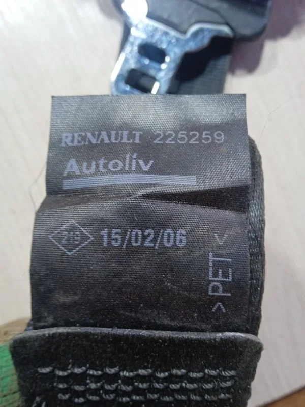 Ремень безопасности задний левый RENAULT логан - миниатюра 5