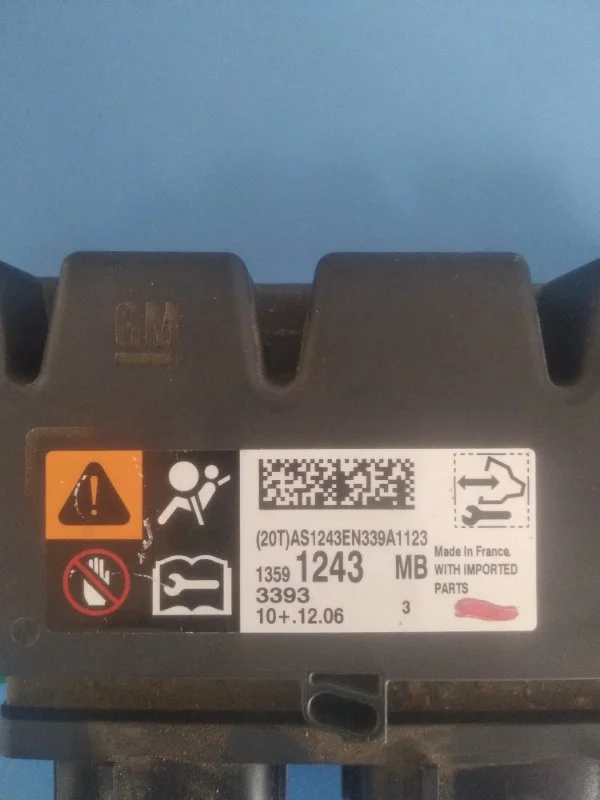 Блок управления AIR BAG Chevrolet круз ХЕТЧБЕК 1.6 - миниатюра 2