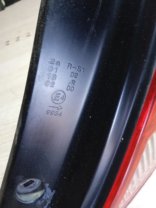 Фара задняя правая KIA спектра СЕДАН 1.6 S6D 2007 - миниатюра 4